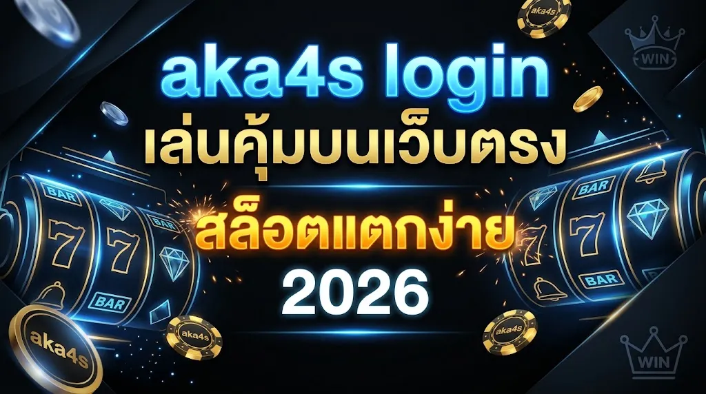 aka4s login เล่นคุ้มบนเว็บตรง สล็อตแตกง่าย 2026